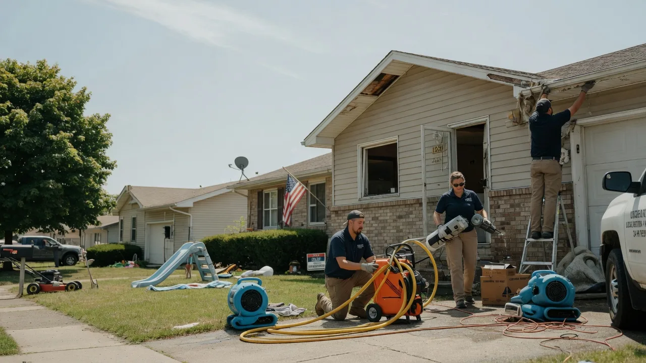 Water Damage Restoration in Plainfield, PA near me